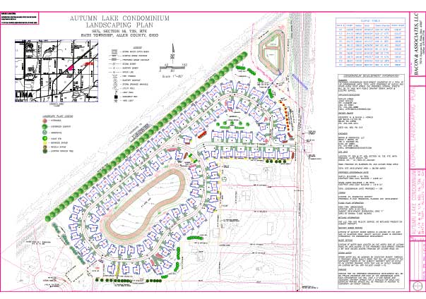 Autumn Lake Landscaping Plan